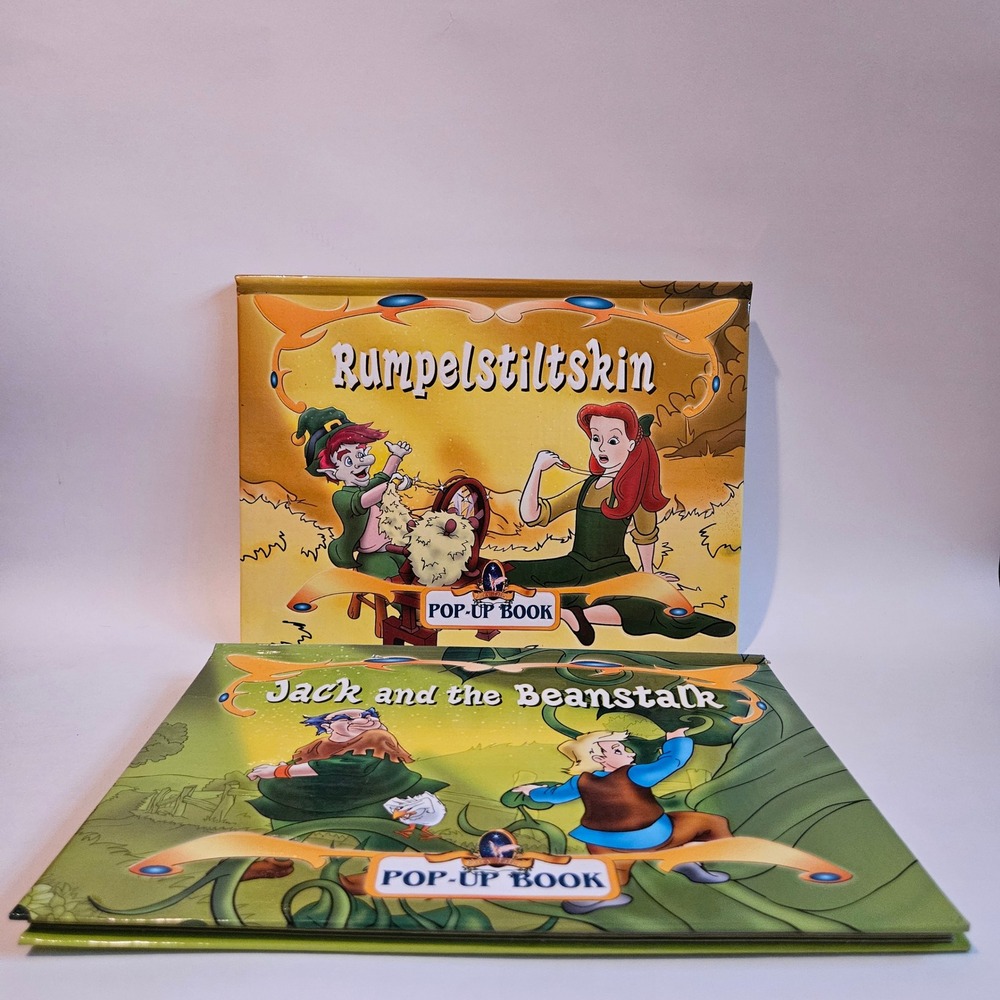 Creative Publishing‎ Pop-Up Book Set Jack and the Beanstalk Rumpelstiltskin 2005